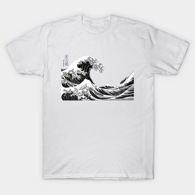 The Great Wave off Kanagawa T-Shirt by EarlGreyTees